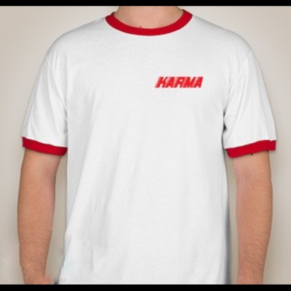 KARMA ringer tee